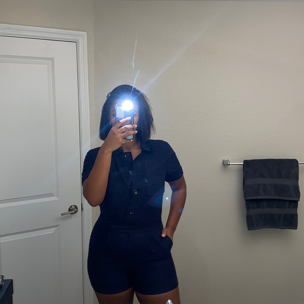 Ann Taylor Linen Blend romper